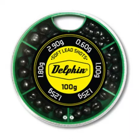 Delphin Schrotblei 100g - GRÜN