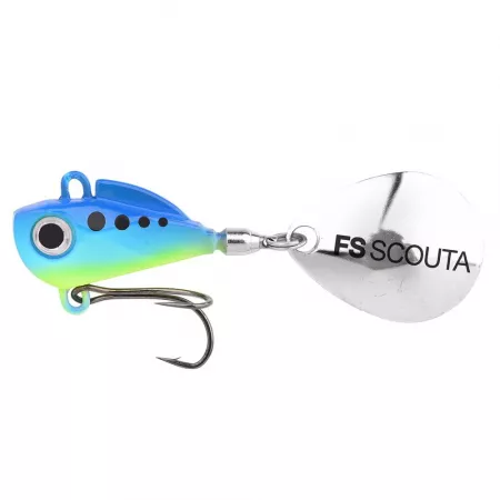 Freestyle Scouta Jig Spinner 10g - UV Herring