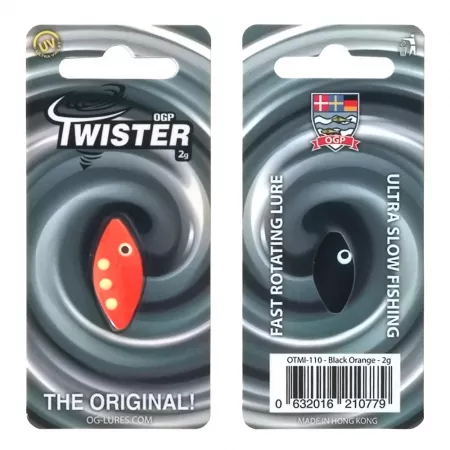 ANGEBOT OGP Twister 2.0g - Black Orange