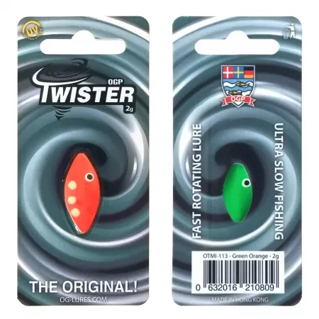 ANGEBOT OGP Twister 2.0g - Green Orange