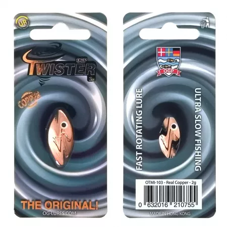 OGP Twister 2.0g - Real Copper