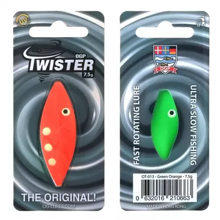 OGP Twister 7.5g - Green Orange - Angebot