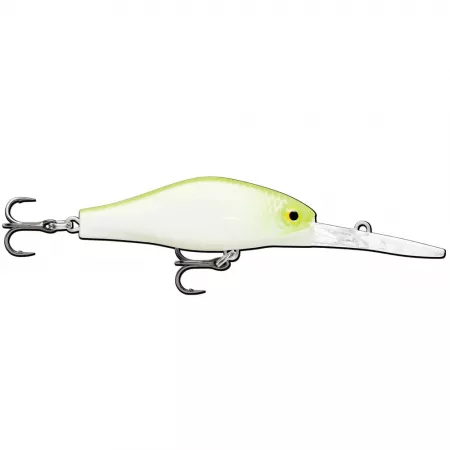 Rapala Shadow Rap Jack Deep 7cm - Silver Fluorescent Chartreuse UV