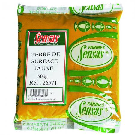 Sensas Terre de Surface GELB 500g