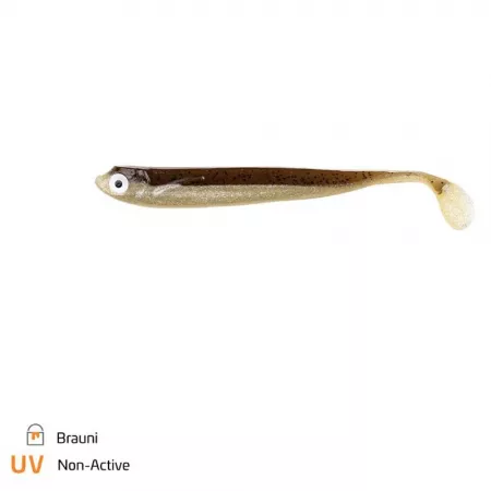 Zeck Zandergummi 12cm (3 Stk.) - Brauni