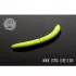Libra Lures FATTY D'Worm "Garlic" 65mm - Apple Green 027