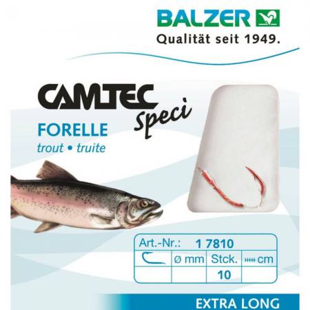 Balzer Camtec Forelle Sbiro ROT - 140cm