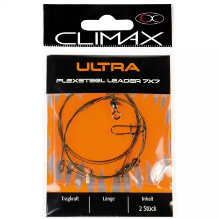 Climax Ultra Flexsteel Leader 7x7 / 10kg / 30cm