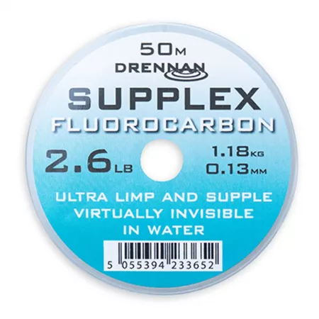Drennan Supplex Fluorocarbon 50m - 0,13mm