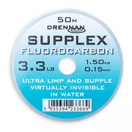 Drennan Supplex Fluorocarbon 50m - 0,15mm