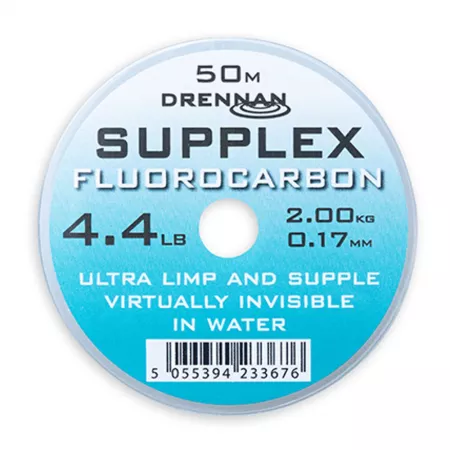 Drennan Supplex Fluorocarbon 50m - 0,17mm