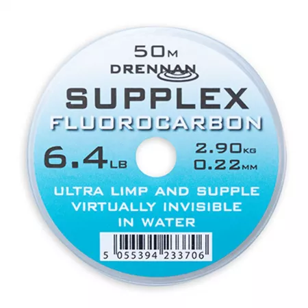 Drennan Supplex Fluorocarbon 50m - 0,22mm
