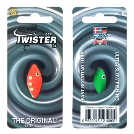 OGP Twister 2.0g - Green Orange - Angebot