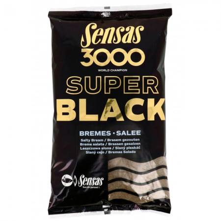 Sensas 3000 Super Black salzig Bremes 1kg