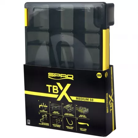 Spro TBX - Tackle Box Dark - Medium 50