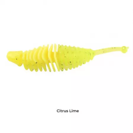 Trout Masters Incy Grub 60mm - Citrus Lime