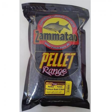 Zammataro Halibut Pellets Black 0,8kg - 2mm