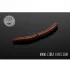 Libra Lures FATTY D'Worm "Garlic" 65mm - Brown 038