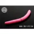 Libra Lures FATTY D'Worm "Garlic" 65mm - Bubble Gum 017