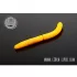 Libra Lures FATTY D'Worm "Garlic" 65mm - Dark Yellow 008