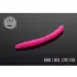 Libra Lures FATTY D'Worm "Garlic" 65mm - Hot Pink 019