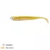 Zeck Zandergummi 12cm (3 Stk.) - Goldglitter